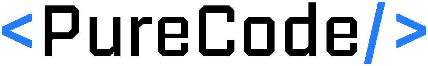 PureCode Web Design Logo